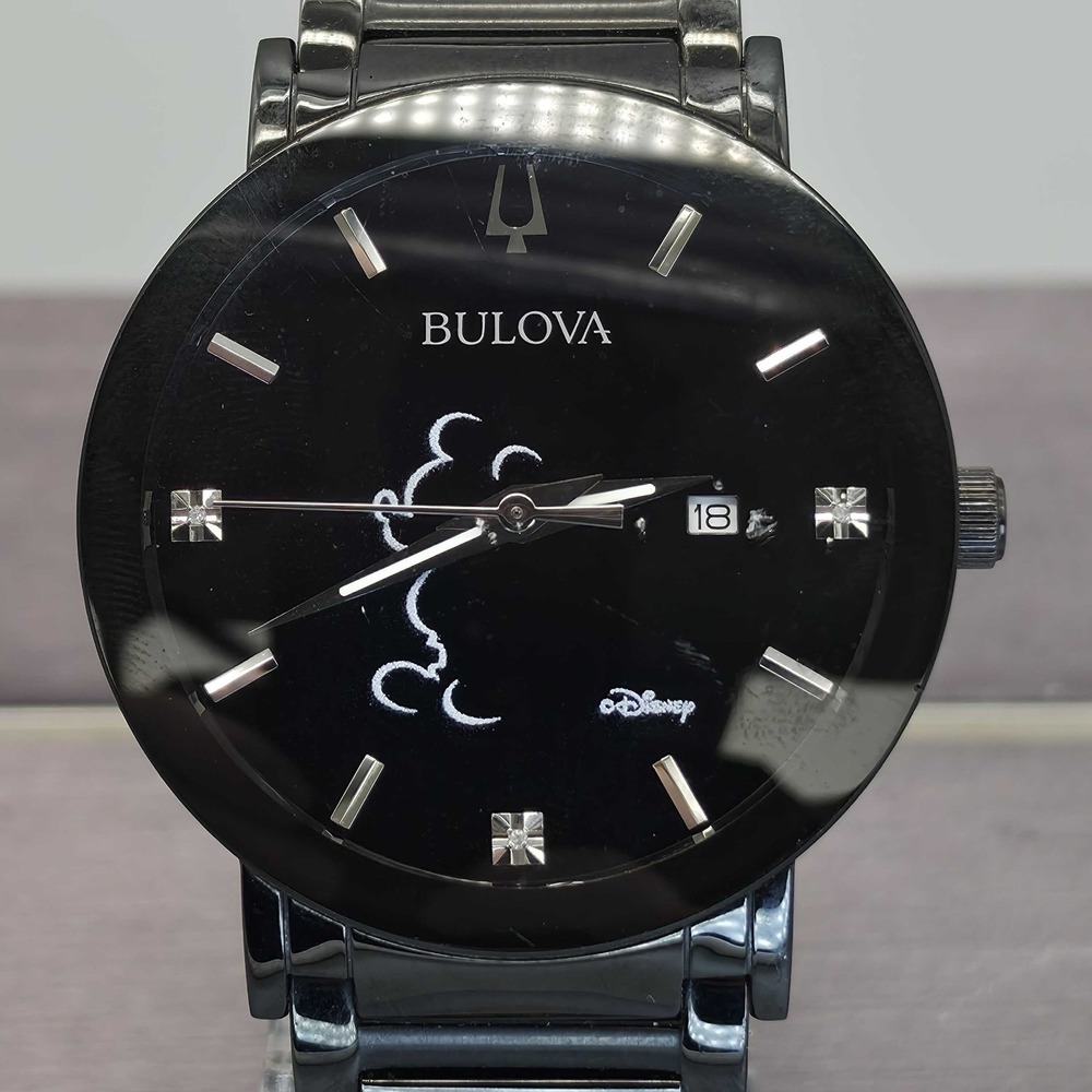 Bulova 98D144 Disney Mickey Mouse Stainless Steel Watch - 40 MM (GNP018959)